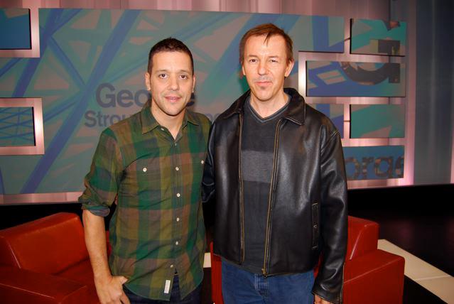 george stroumboulopoulos, mark dobis, cbc building toronto