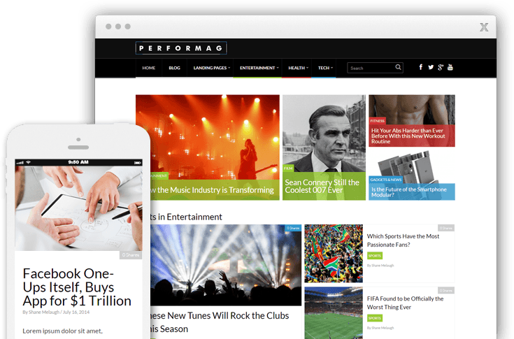 Perfomag Thrive Themes Templates