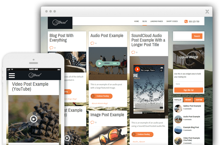 Storied Thrive Themes Templates