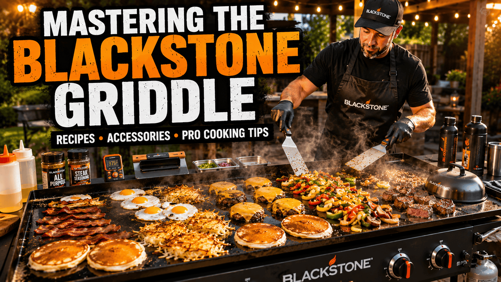 Mastering the Blackstone Griddle: Recipes, Accessories, and Pro Cooking Tips