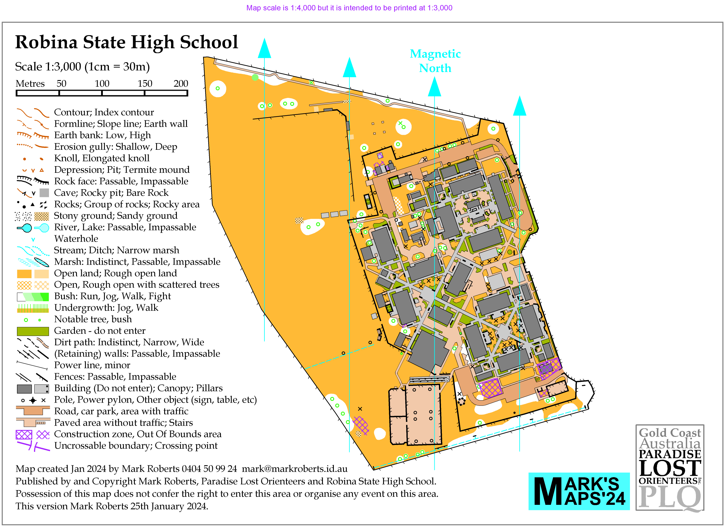 Robina State High School Mark S Maps 