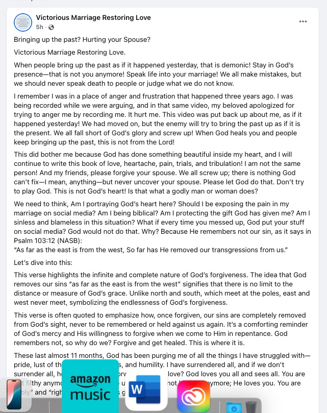 Victorious Marriage Restoring Love