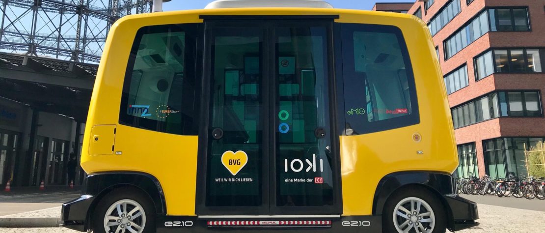 Selbstfahrender Kleinbus BVG