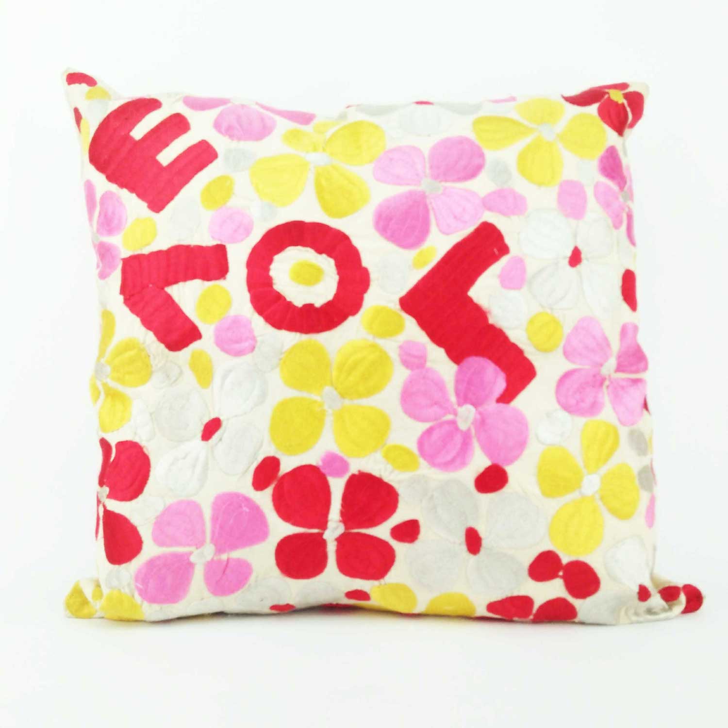 pink moroccan pillow