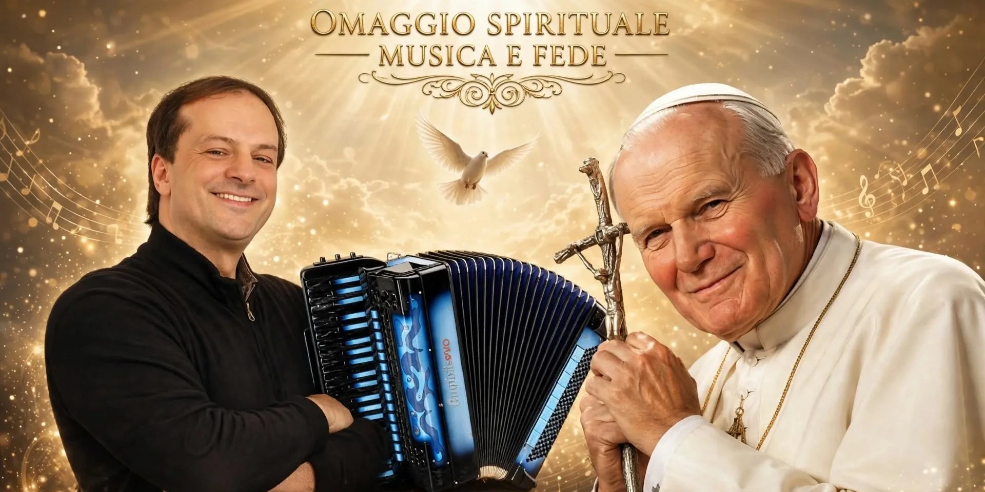 IL FISARMONICISTA M° DANILO MURZILLI TRA I PREMIATI DEL PREMIO INTERNAZIONALE SAN GIOVANNI PAOLO II – GRAN GALÀ PER LA PACE