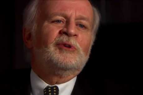 CIA attorney John A. Rizzo [<a href="http://www.salon.com/2011/09/01/obama_150/"target="_blank">Image credit</a>]