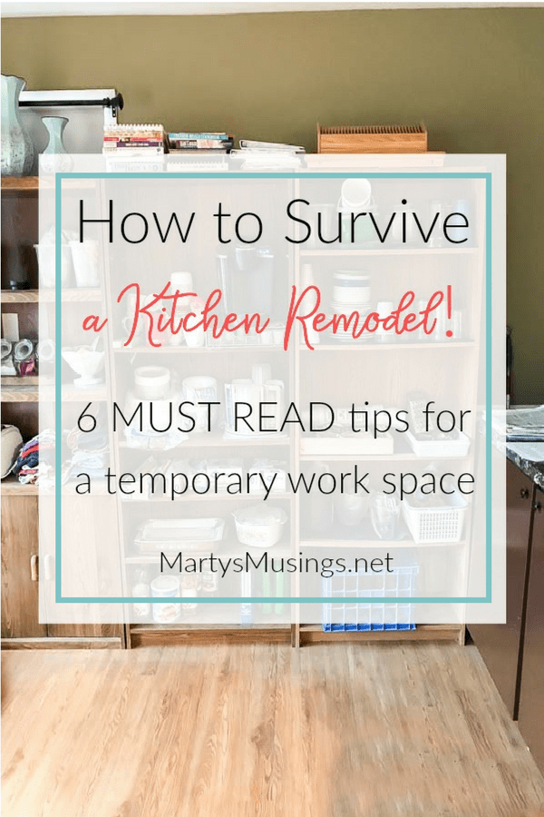 Maybe you would like to learn more about one of these? Set Up A Temporary Kitchen During A Remodel Marty S Musings