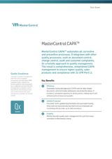 Corrective And Preventive Action Capa Software Mastercontrol - Stunning City Image - HD