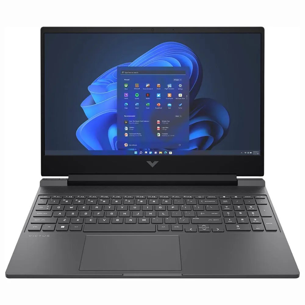 Notebook Gamer HP Victus 15-FB2063DX AMD Ryzen 5 7535HS Pantalla Full HD 15.6" 8GB de RAM 512GB SSD Radeon RX6550M 4GB