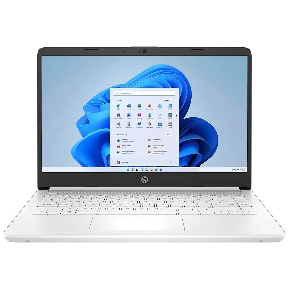 Notebook HP 14-DQ3000DX Intel Celeron N4500 Pantalla HD 14.0" 4GB de RAM 64GB eMMC