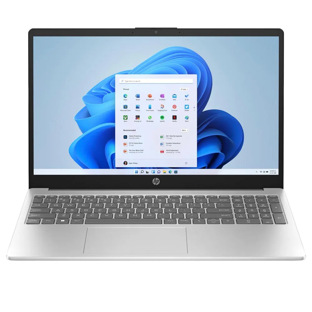 Notebook HP 15-FD0123DX Intel Core i3 1315U Pantalla Touch HD 15.6" 8GB de RAM 256GB SSD