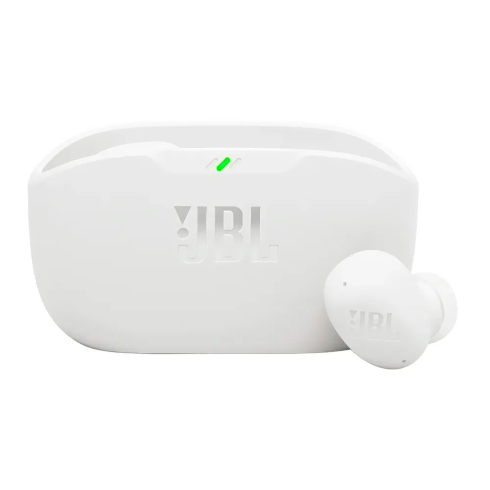 Auricular JBL Wave Buds 2 Perfect Fit TWS Bluetooth - Blanco