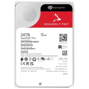 HDD Seagate 24TB Iron Wolf Pro 3.5" SATA 3 7200RPM ST24000NT002