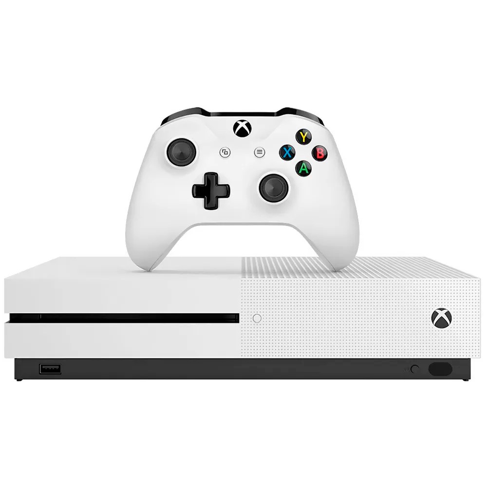 Consola Xbox One S 1TB SSD 4K HDR Bivolt Blanco + Juego NBA 2K20 (Americano)
