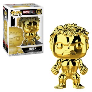 Funko Pop Marvel The First Ten Years - Studios Hulk 379 (chrome Gold)