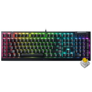 Teclado Gamer Mecánico Razer BlackWidow V4 X RGB Portugués Negro (RZ03-04701900-R3U1)