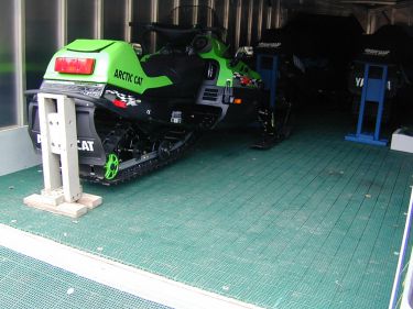 Snowmobile Trailer Rubber Flooring : Snowmobile Trailer Floor Protection - Floor Matttroy