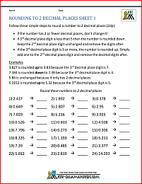 rounding decimal places rounding numbers to 2dp
