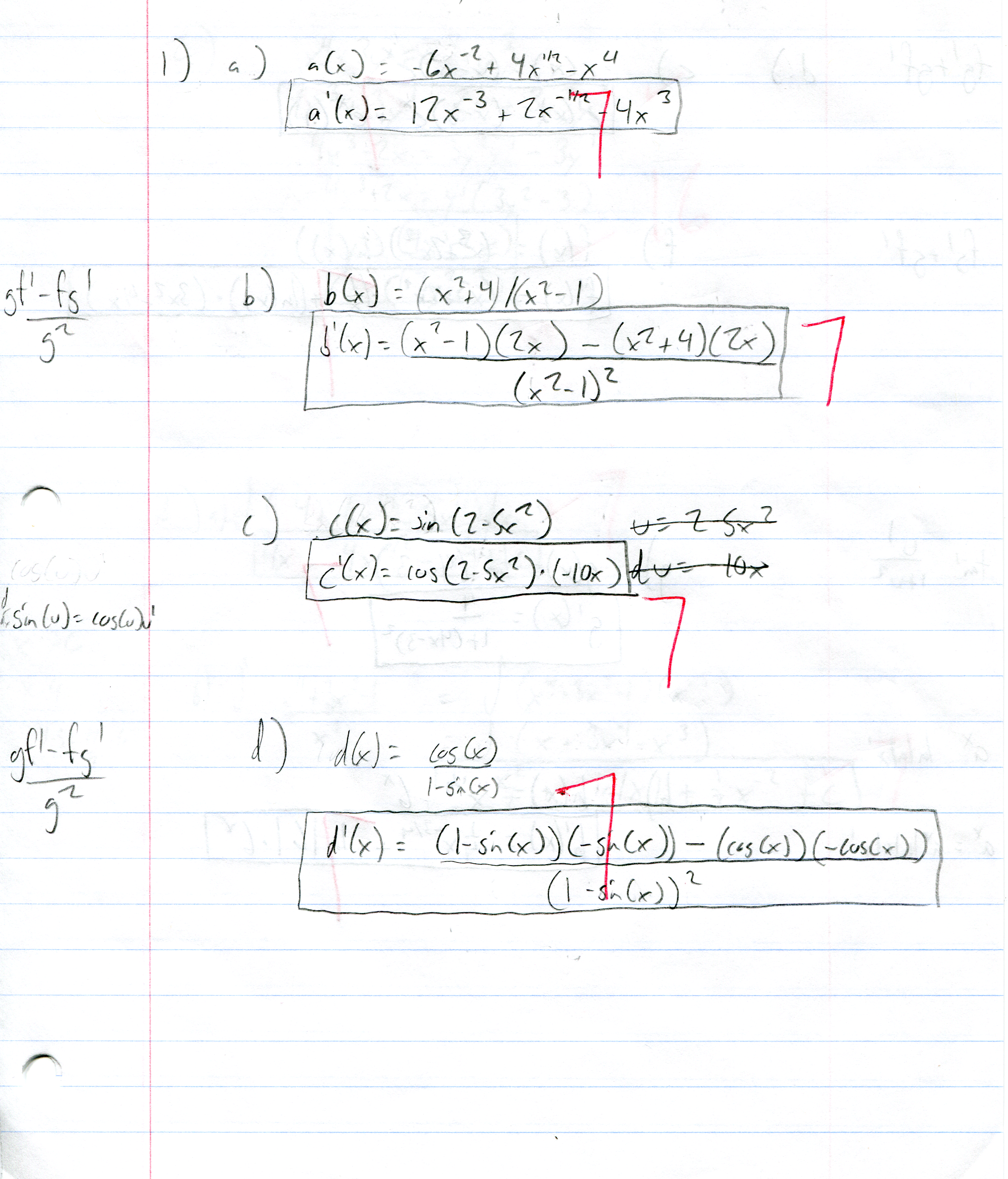 Section 5.5 substitution method · section 7.1 integration by parts · section7.2 trigonometric integrals . Kent Pearce Courses Syllabi Homework Exams