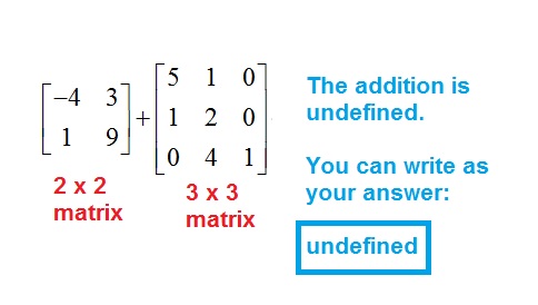 Adding and subtracting matrices, and multiplying a matrix by a constant ...