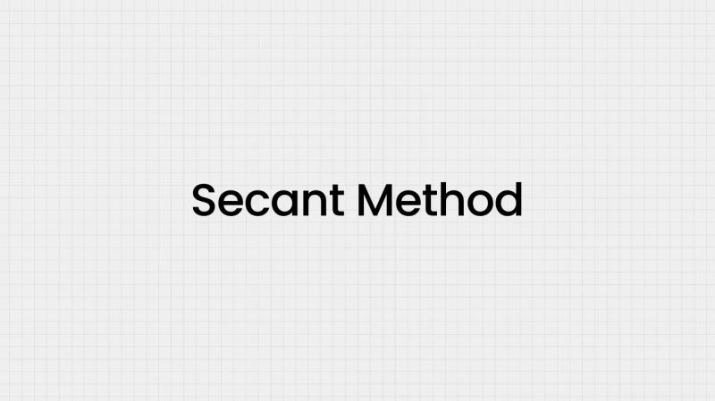 Secent Method Matlab Code Pdf Numerical Analysis Discrete Mathematics - Full HD Minimal Patterns for Desktop