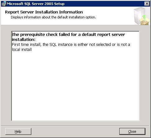 Sql Server Error Configuring Sql Reporting Services 2005 On Windows 7 - Gradient Picture Collection - Mobile Quality