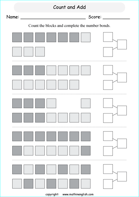 printable primary math worksheet for math grades 1 to 6 based on the