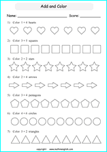 grade 1 addition up to 20 with pictures and visuals math school worksheets for primary and elementary math education