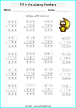 free and printable third grade math worksheets based on the singapore