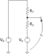 Figure 1: Circuit Used to Provide a Power Supply Setpoint.