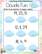 ascending order worksheets math worksheets mathsdiary com