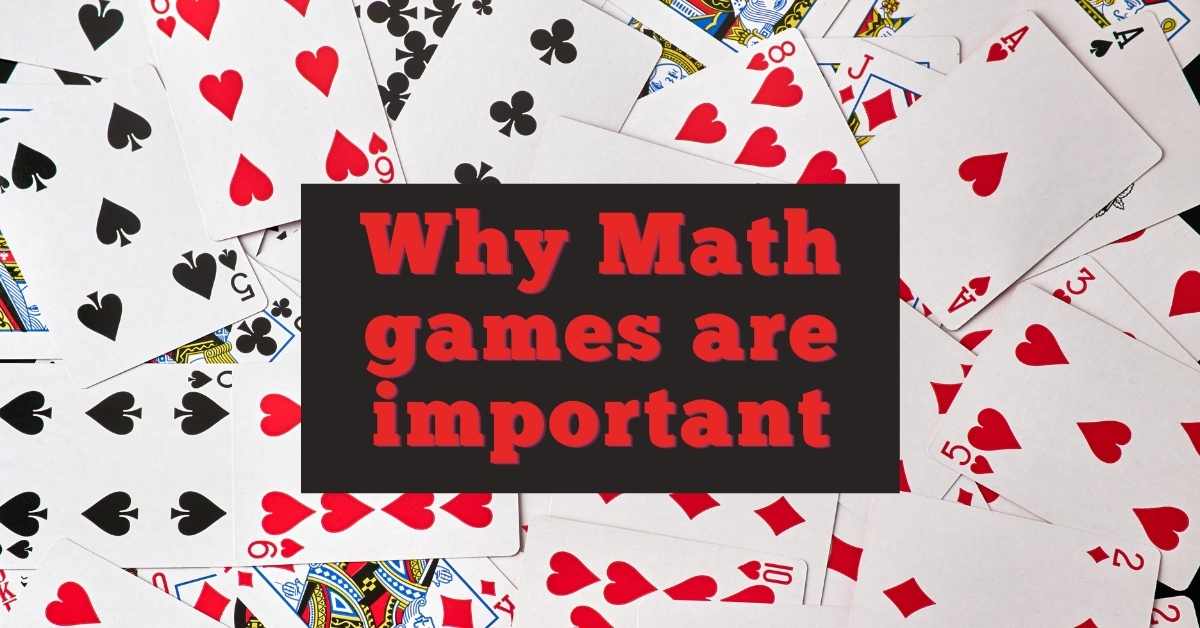 Why math games are important