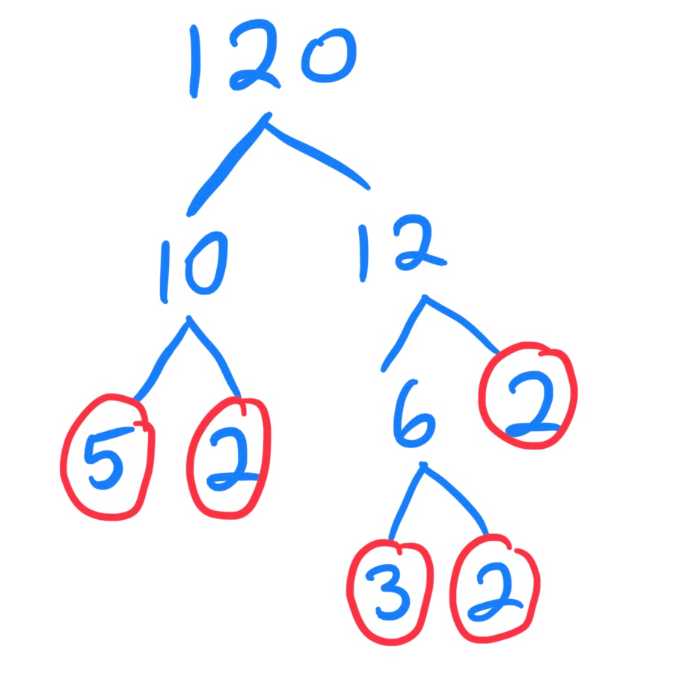 The Factors of 120 and How to find them - Maths How To with Anita