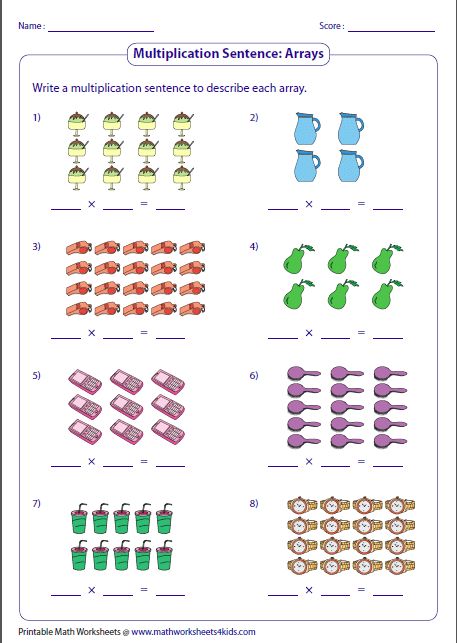 Free Array Model Multiplication Worksheet Download Free Array Model - Creative Mobile Sunset Arts | Free Download