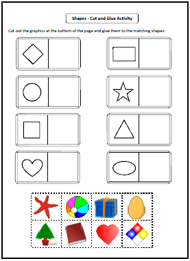 What is the diamond quadrilateral? Shapes Worksheets and Charts