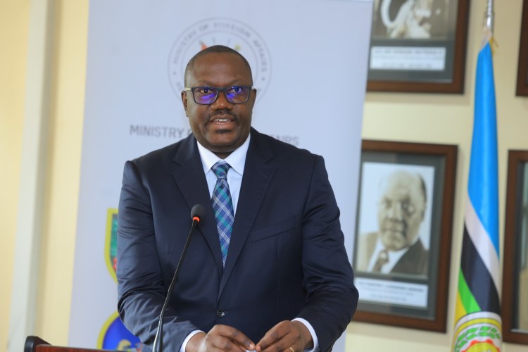 Bagiire Vincent Waiswa, the Permanent Secretary at the Ministry of Foreign Affairs.