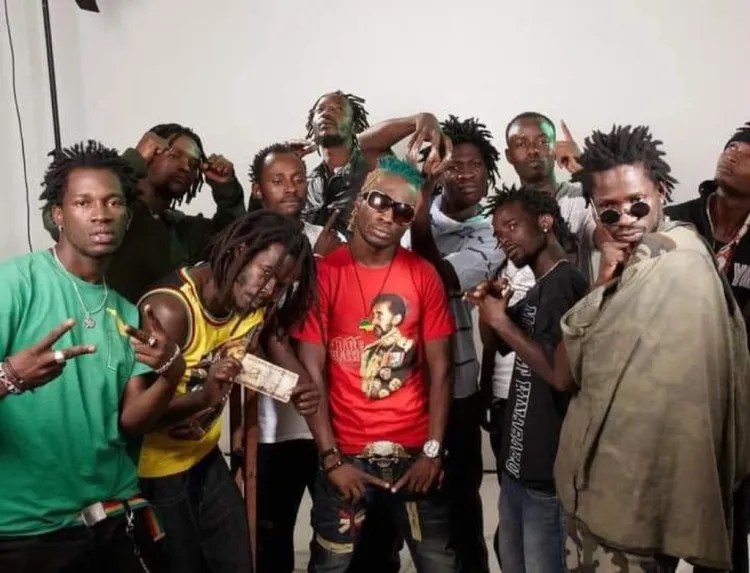 Throwback photo of some of the members of the Firebase crew.