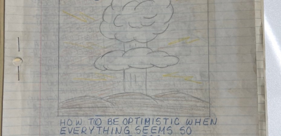 Cover of a satirical magazine I made in high school