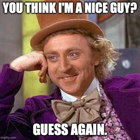 My turn with the sarcastic Wonka meme