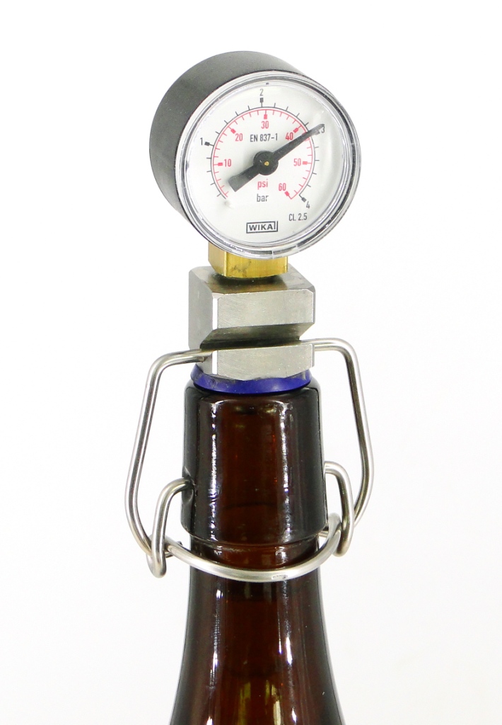 MattMill Bügelflaschenmanometer MMBM