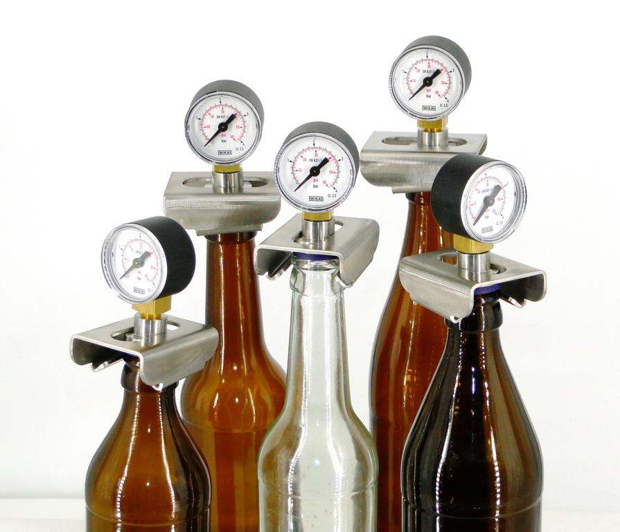 MattMill Kronkorkenflaschenmanometer MMKM