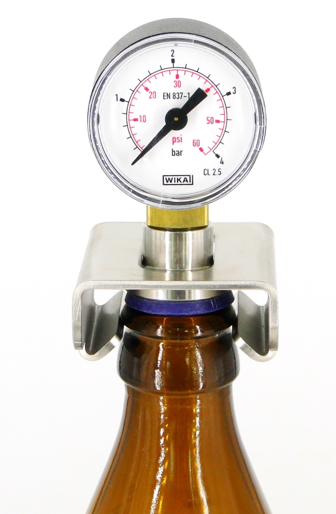 MattMill Kronkorkenflaschenmanometer MMKM