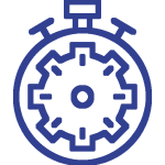 Fast Turnaround Production Stopwatch Icon