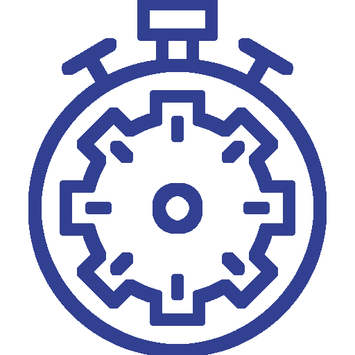 Fast Turnaround Production Stopwatch Icon