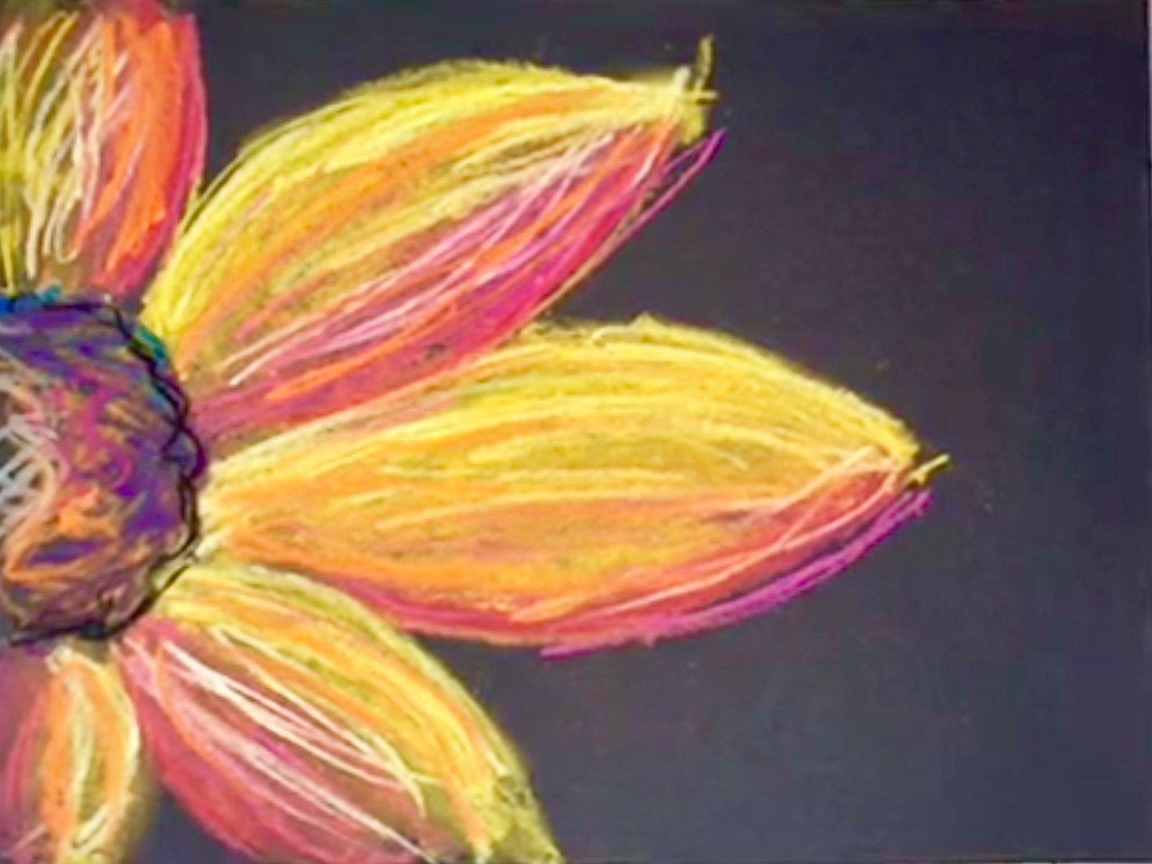 wallpapers Easy Chalk Pastel Drawings chalk pastel sunflower maureen marks art