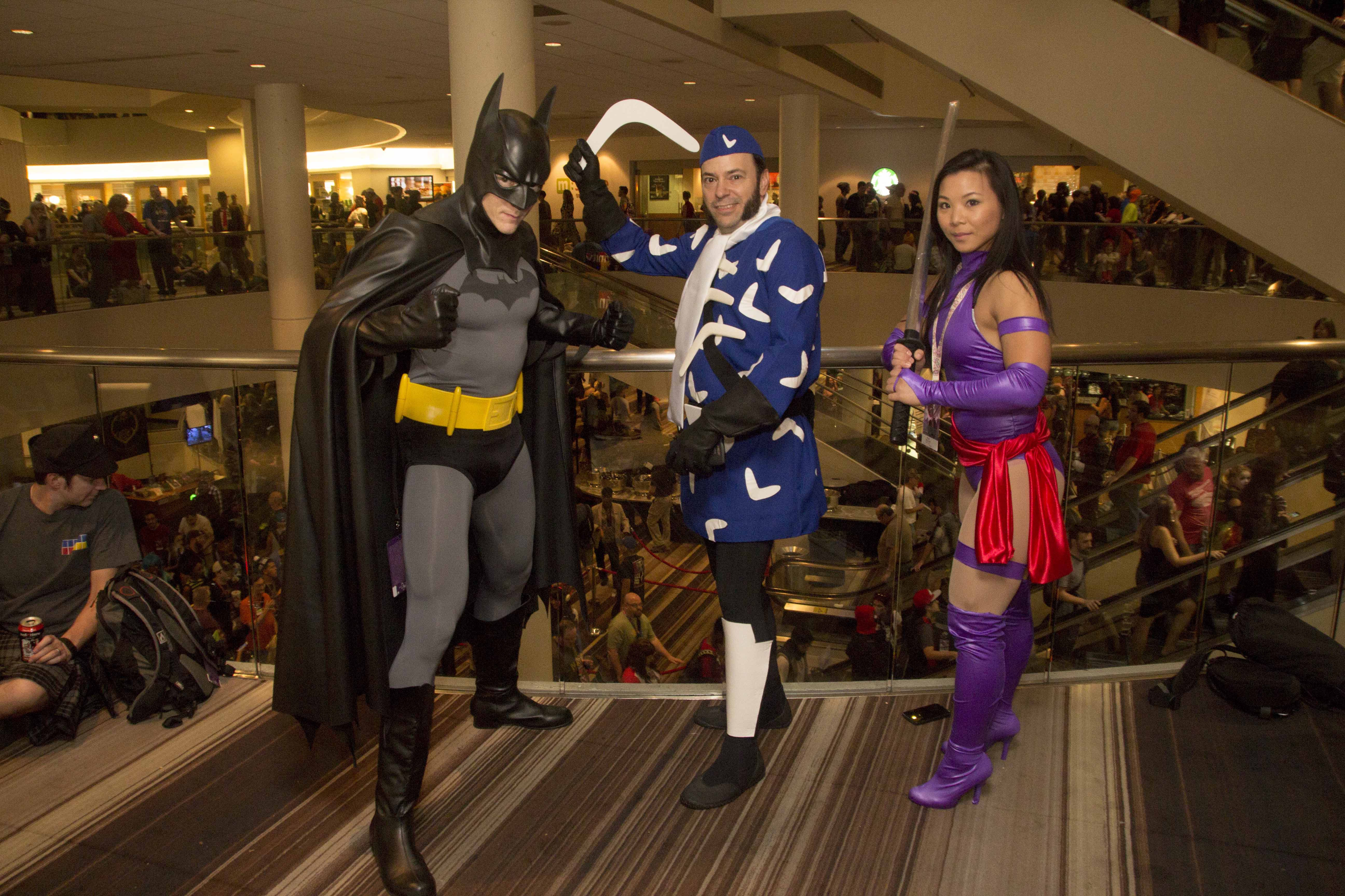 `Dragoncon - Cosplay - Batman Boomerang Psylocke