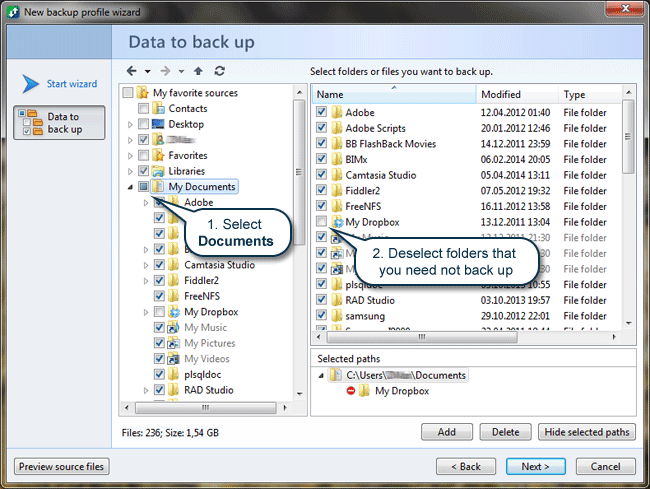 How to back up files to the networked computer or NAS - @MAX SyncUp