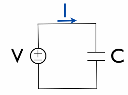 a-c circuit with a capacitor