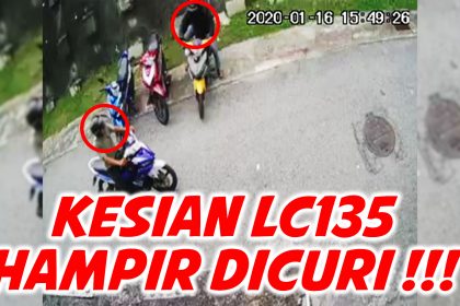 Kesian LC135 Hampir Dicuri !!!