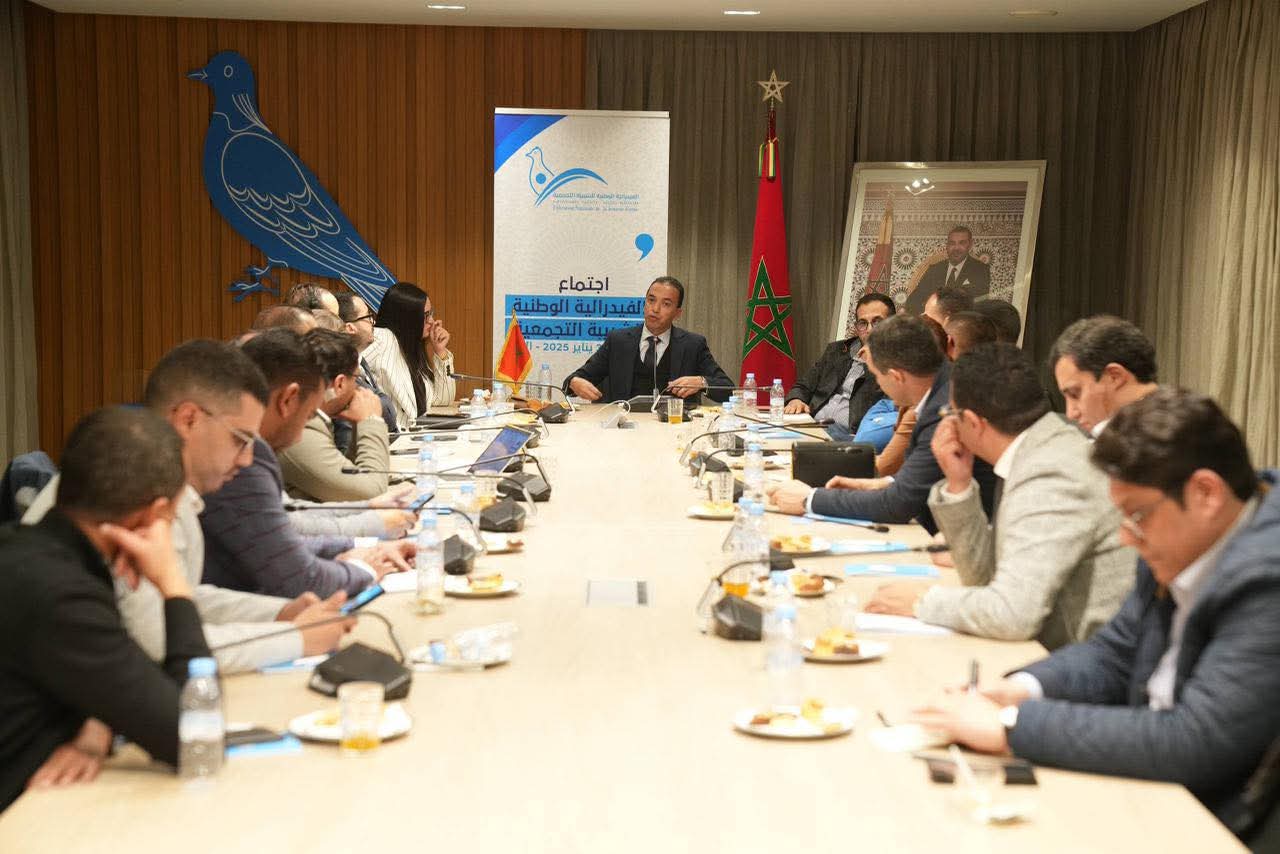 اجتماع الفيدرالية الوطنية للشبيبة التجمعية بمدينة الدار البيضاء لمناقشة المستجدات السياسية والاجتماعية